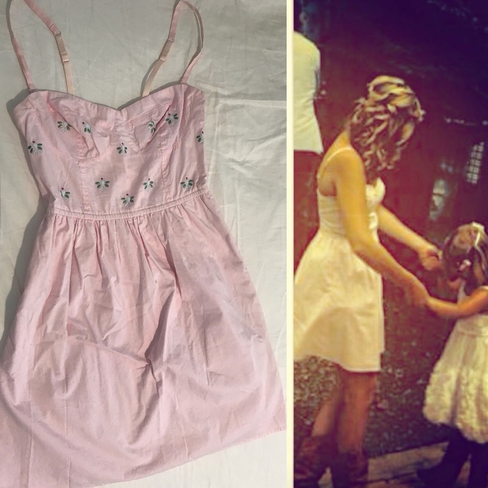 Pink dress